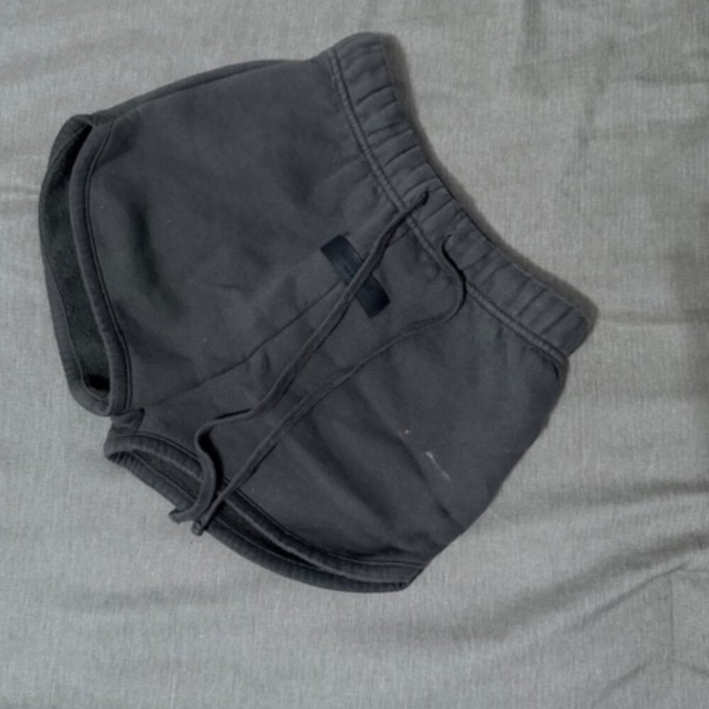 Essentials Fear of God Running Fashion Lounge Shorts Off Black XS Women's